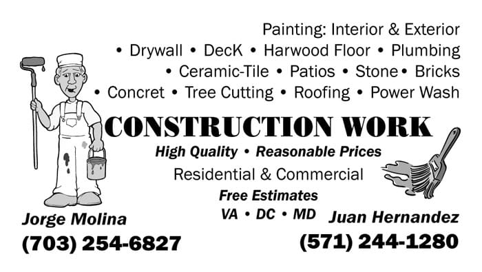 construction work - dupont printing